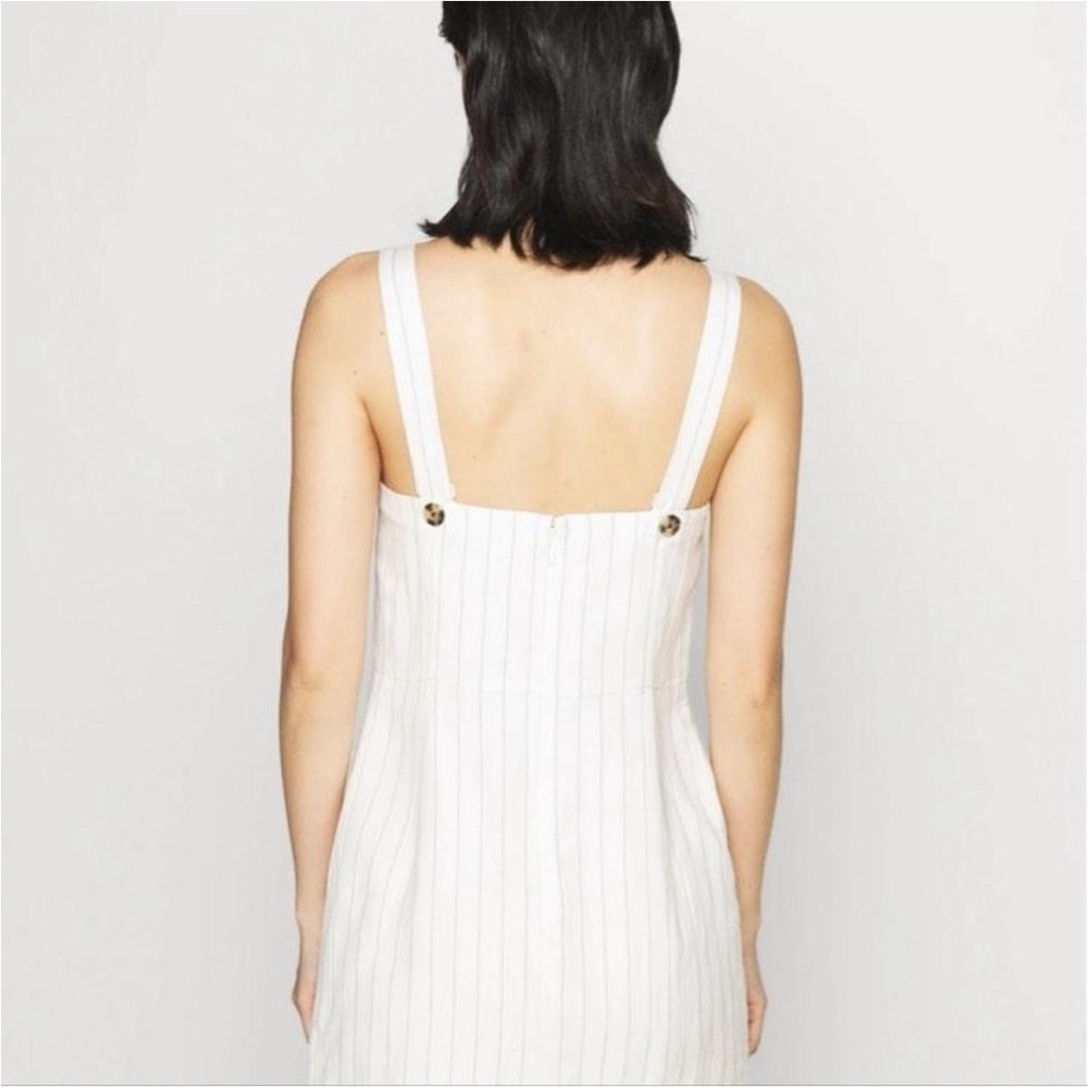 Club Monaco pinstripe mini dress. - Picture 3 of 8